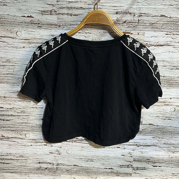 Kappa black and white crop top  size XS - Picture 7 of 7